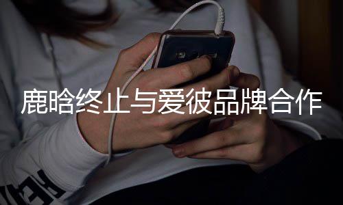 牌合与爱彼品鹿晗终止作关系 工作室发声明